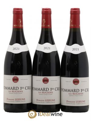 Pommard 1er Cru Les Rugiens Domaine Lejeune 2021 - Lot of 3 Bottles