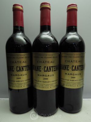 Château Brane Cantenac 2ème Grand Cru Classé  2000 - Lot de 3 Bouteilles