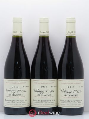 Volnay 1er Cru les Champans Joseph Voillot (Domaine) (no reserve) 2013 - Lot of 3 Bottles