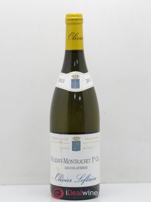 Puligny-Montrachet 1er Cru Les Folatières Domaine Leflaive  2013 - Lot of 1 Bottle