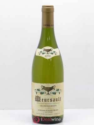 Meursault Les Rougeots Coche Dury (Domaine)  2013 - Lot of 1 Bottle