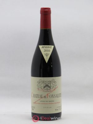 Côtes du Rhône Château de Fonsalette  2010 - Lot of 1 Bottle