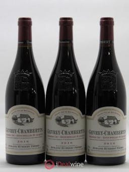 Gevrey-Chambertin 1er Cru Estournelles Saint-Jacques Humbert (Domaine)  2016 - Lot of 3 Bottles