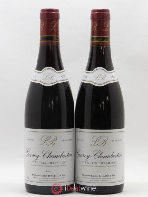 Gevrey-Chambertin 1er Cru Les Cherbaudes Lucien Boillot & Fils (Domaine)  2016 - Lot of 2 Bottles