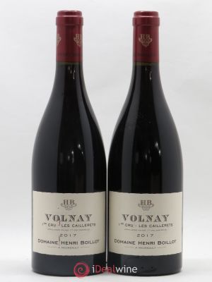 Volnay 1er Cru Les Caillerets Henri Boillot (Domaine)  2017 - Lot of 2 Bottles