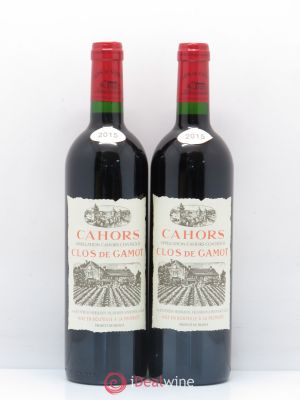 Cahors Clos de Gamot  2015 - Lot of 2 Bottles