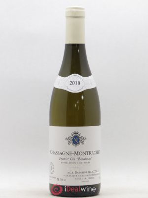 Chassagne-Montrachet 1er Cru Boudriotte Ramonet (Domaine)  2010 - Lot of 1 Bottle