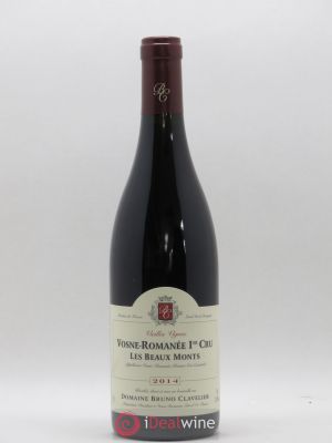 Vosne-Romanée 1er Cru Les Beaux Monts Vieilles vignes Bruno Clavelier  2014 - Lot of 1 Bottle