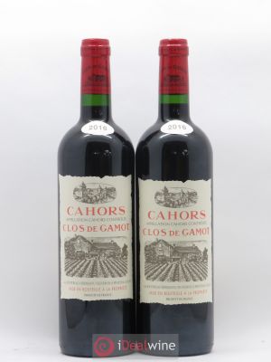 Cahors Clos de Gamot famille Jouffreau  2016 - Lot of 2 Bottles