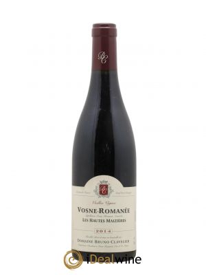 Vosne-Romanée Vieilles Vignes Les Hautes Mazières Bruno Clavelier  2014 - Lot de 1 Bouteille