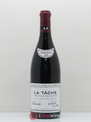La Tâche Grand Cru Domaine de la Romanée-Conti  2006 - Lot of 1 Bottle