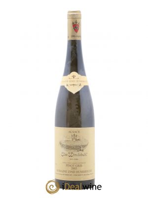 Alsace Pinot Gris Clos Windsbuhl Zind-Humbrecht (Domaine)  2003 - Lot of 1 Bottle