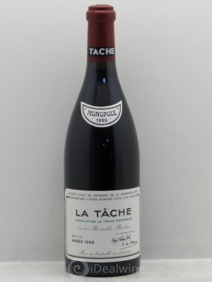La Tâche Grand Cru Domaine de la Romanée-Conti  1999 - Lot of 1 Bottle