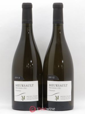 Meursault 1er Cru Charmes Michel Picard 2012 - Lot of 2 Bottles