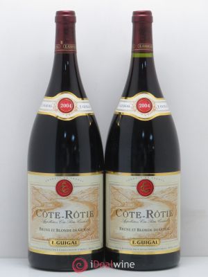 Côte-Rôtie Côtes Brune et Blonde Guigal  2004 - Lot of 2 Magnums