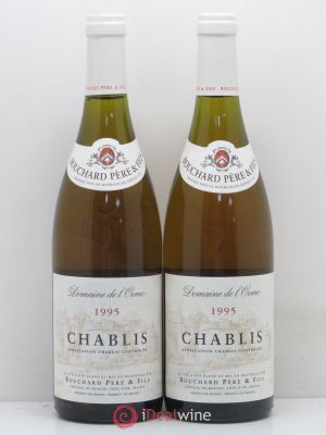 Chablis Bouchard Pere & Fils 1995 - Lot of 2 Bottles
