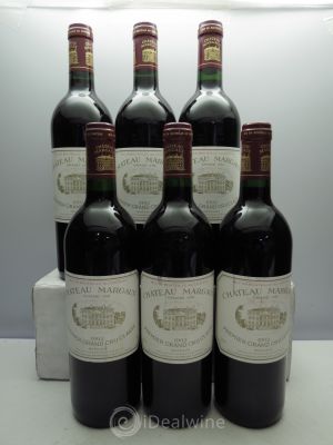 Château Margaux 1er Grand Cru Classé  1992 - Lot of 6 Bottles