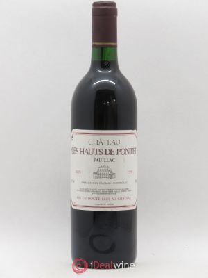 Les Hauts de Pontet-Canet Second Vin  1991 - Lot de 1 Bouteille