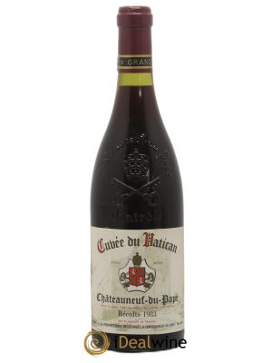 Châteauneuf-du-Pape Cuvée du Vatican Réserve Sixtine Famille Diffonty  1983 - Lot of 1 Bottle