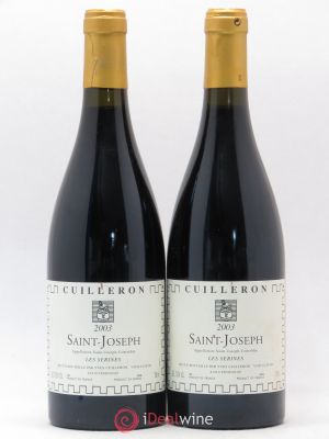 Saint-Joseph Les Serines Yves Cuilleron (Domaine)  2003 - Lot of 2 Bottles