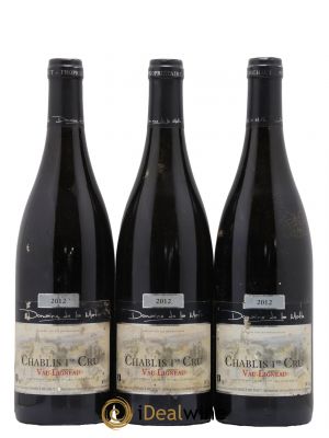Chablis 1er Cru Vau Ligneau Domaine De La Motte 2012 - Lot of 3 Bottles