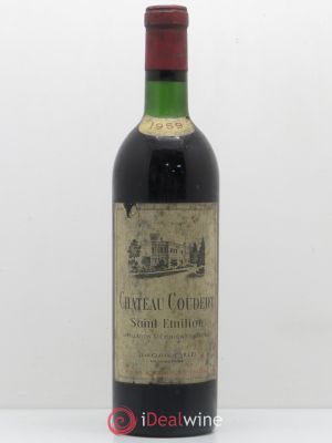 Saint-Émilion Château Coudert 1959 - Lot of 1 Bottle