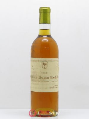 Loupiac Château Loupiac Rondillon 1969 - Lot of 1 Bottle
