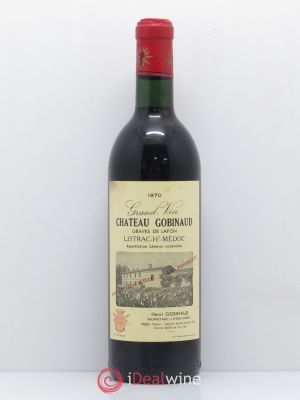 Listrac Château Gobinaud 1970 - Lot of 1 Bottle