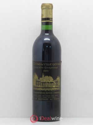 Château Villegeorge Cru Bourgeois  1971 - Lot of 1 Bottle