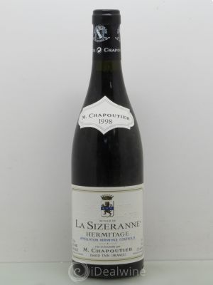 Hermitage La Sizeranne Chapoutier  1998 - Lot of 1 Bottle