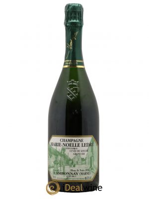 Cuvée du Goulté Blanc de Noirs Marie-Noëlle Ledru Extra Brut 2015 - Lot of 1 Bottle