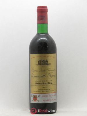 Château Grand Barrail Lamarzelle Figeac Grand Cru Classé  1973 - Lot of 1 Bottle
