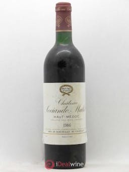 Château Sociando Mallet  1986 - Lot of 1 Bottle