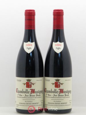 Chambolle-Musigny 1er Cru Aux Beaux Bruns Denis Mortet (Domaine)  2004 - Lot de 2 Bouteilles