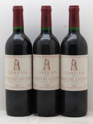 Château Latour 1er Grand Cru Classé  1996 - Lot of 3 Bottles