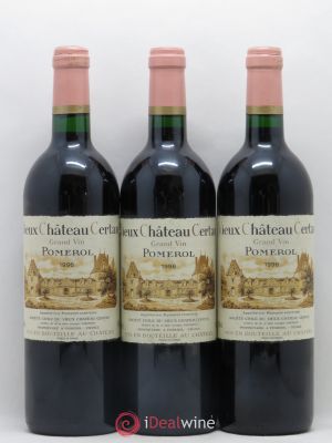 Vieux Château Certan  1996 - Lot of 3 Bottles