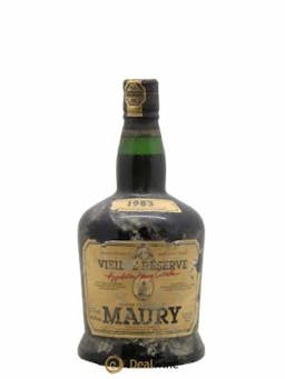 Maury Vin Doux Naturel Vieille Réserve Les Vignerons de Maury 1983 - Lot of 1 Bottle