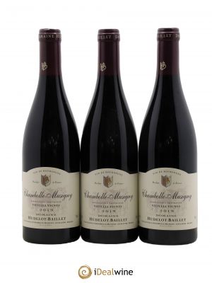 Chambolle-Musigny Vieilles Vignes Hudelot Baillet 2019 - Lot of 3 Bottles