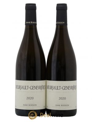Meursault 1er Cru Genevrières Anne Boisson 2020 - Lot de 2 Bottles