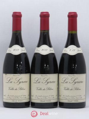 Côtes du Vivarais La Syrare Gallety (Domaine) Cuvée spéciale (no reserve) 2013 - Lot of 3 Bottles