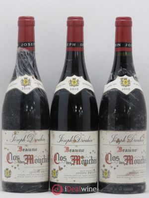 Beaune 1er Cru Clos des Mouches Joseph Drouhin (no reserve) 2010 - Lot of 3 Bottles
