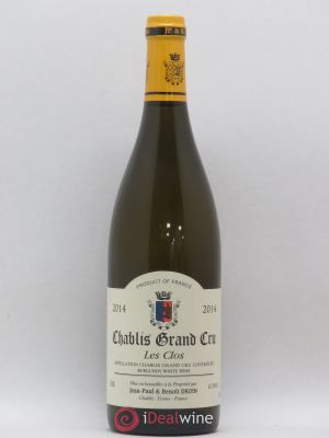 Chablis Grand Cru Les Clos Jean-Paul & Benoît Droin (Domaine) (no reserve) 2014 - Lot of 1 Bottle