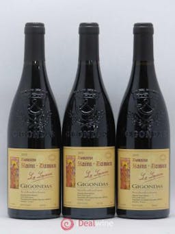 Gigondas Vieilles Vignes La Louisiane Domain Saint Damien (no reserve) 2016 - Lot of 3 Bottles