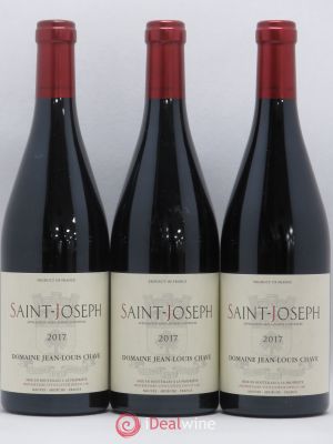 Saint-Joseph Jean-Louis Chave (no reserve) 2017 - Lot of 3 Bottles