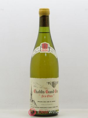 Chablis Grand Cru Les Clos René et Vincent Dauvissat  1991 - Lot of 1 Bottle