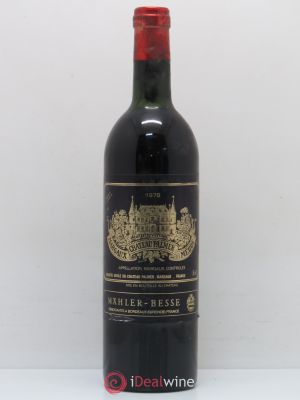 Château Palmer 3ème Grand Cru Classé  1978 - Lot of 1 Bottle