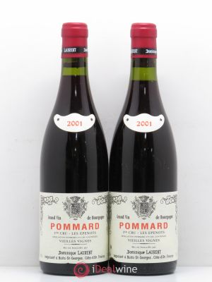 Pommard 1er Cru Les Epenots Dominique Laurent Vieilles vignes  2001 - Lot of 2 Bottles