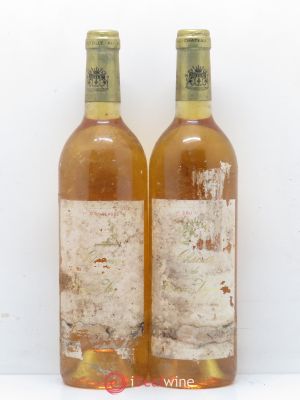 Château de Rayne Vigneau 1er Grand Cru Classé  1990 - Lot of 2 Bottles