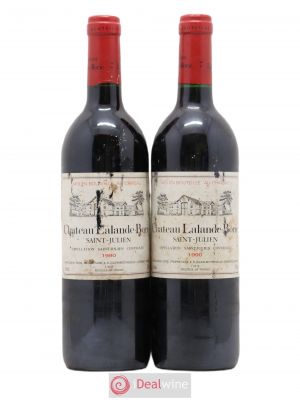 Château Lalande Borie  1990 - Lot of 2 Bottles