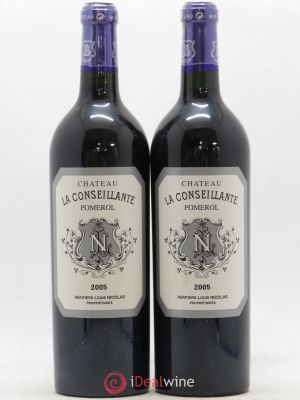 Château la Conseillante  2005 - Lot of 2 Bottles
